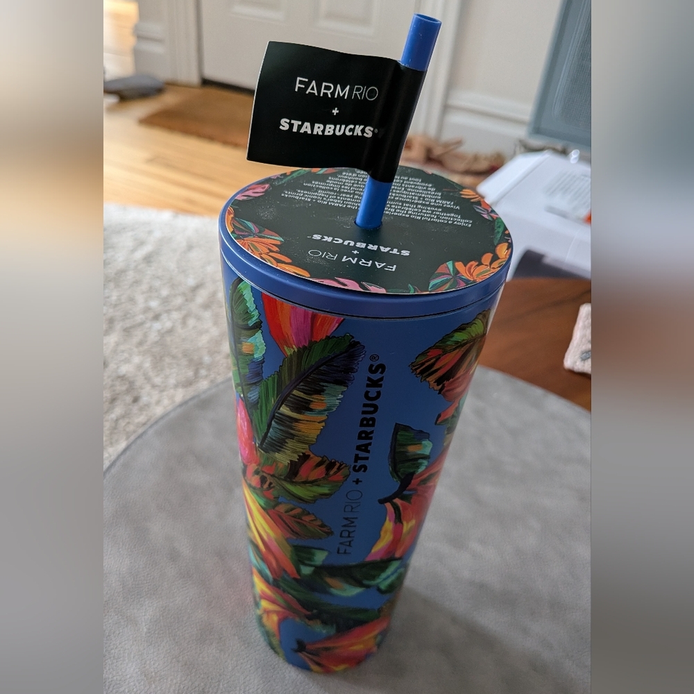 Starbucks Colorful Floral Tumbler